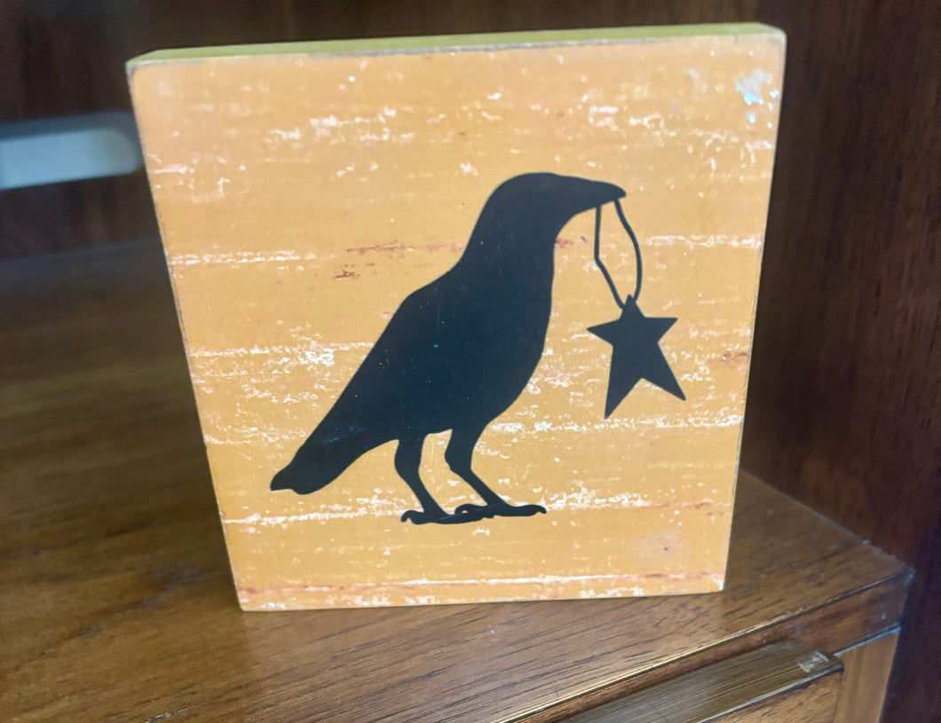 Ptim Star Raven Decor