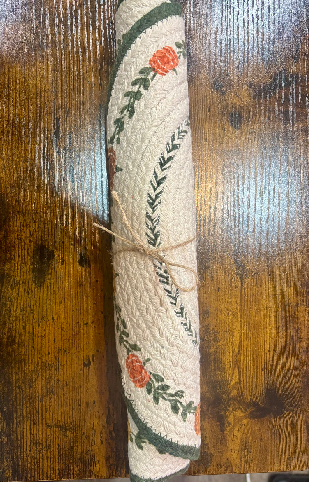 Pumpkin Stencil Placemats