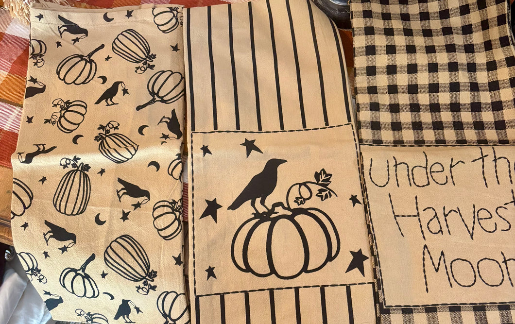 Raven Harvest Tea Towel
