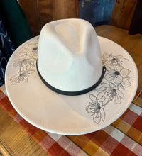 Load image into Gallery viewer, Handpainted Felt Cowboy Hat
