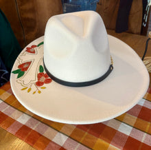 Load image into Gallery viewer, Handpainted Felt Cowboy Hat
