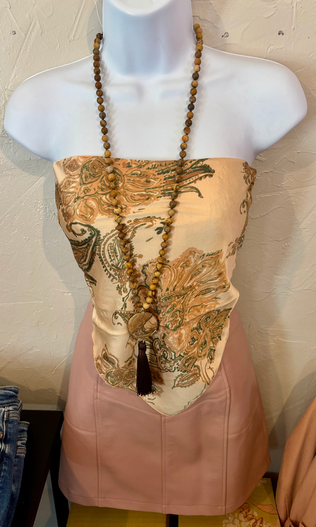 Satin Bandana Top