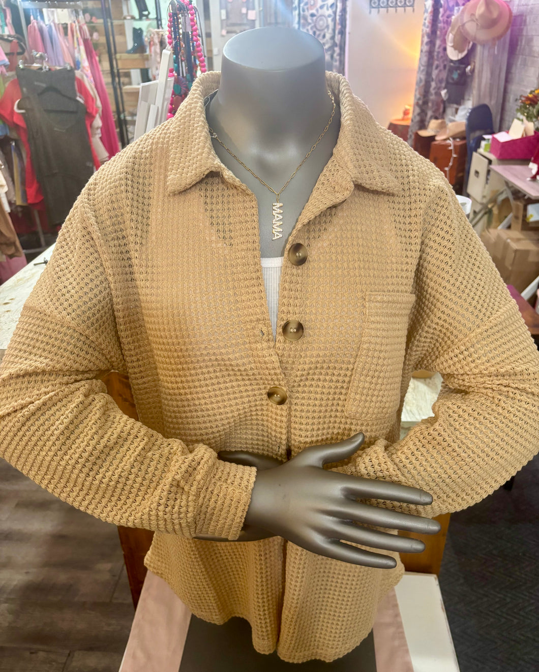 Autumn Button up Top