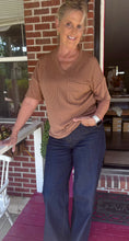 Load image into Gallery viewer, Corded V-Neck Top
