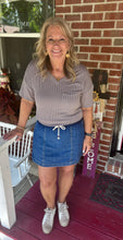Load image into Gallery viewer, Corded V-Neck Top
