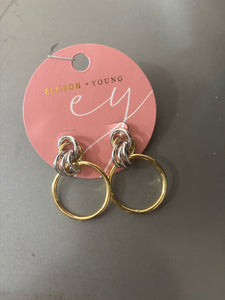 Ellison & Young Beauty Hoop earrings
