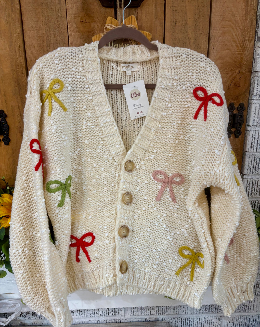Ribbon Cardigan