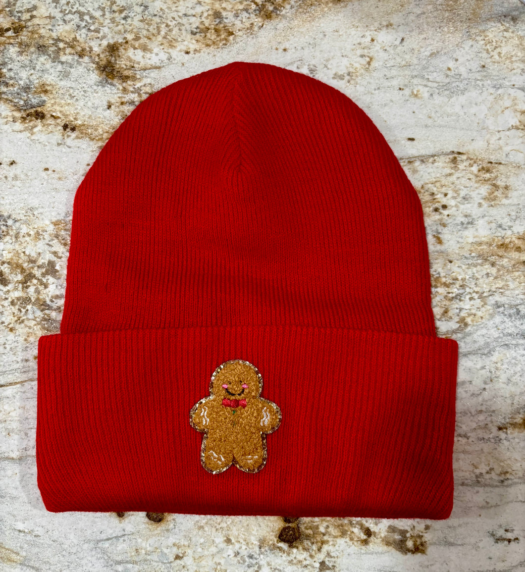 Gingerbread Beanie Hat