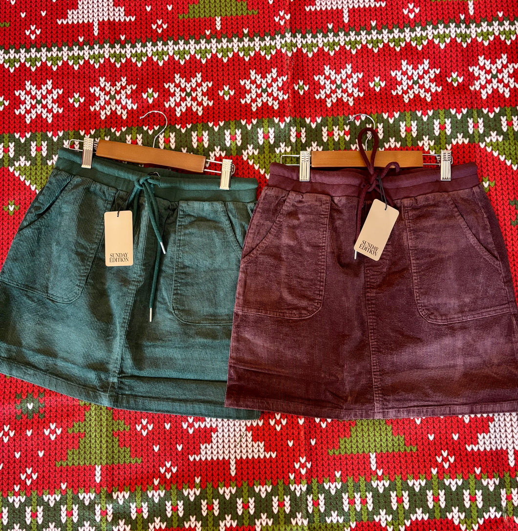 Corduroy Skirts