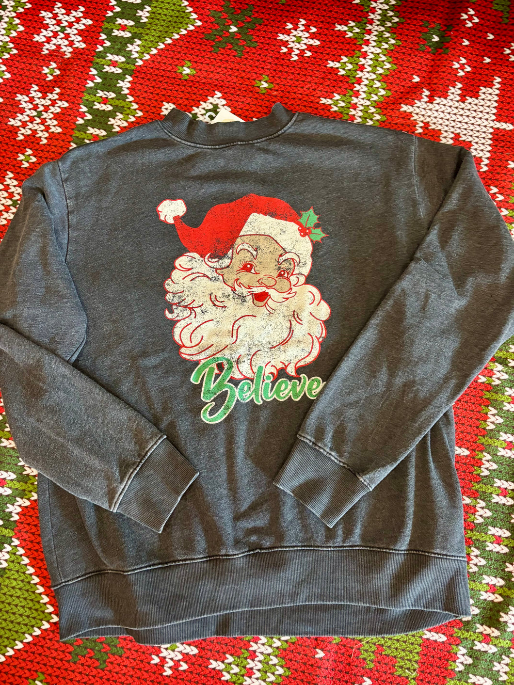 Believe Santa Sweatshirt