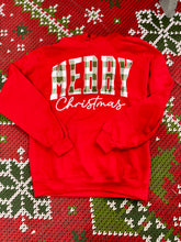 Load image into Gallery viewer, Buffalo Plaid X-Mas Sweatshirt
