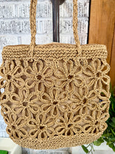 Load image into Gallery viewer, Handmade Flower Tote
