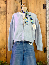 Load image into Gallery viewer, W2536 | Knit Polyester Acrylic Sweater Crew Neck Cardigan
