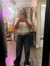 Load image into Gallery viewer, Low rise Baggy (Just Black) jeans
