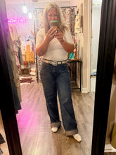Load image into Gallery viewer, Low rise Baggy (Just Black) jeans
