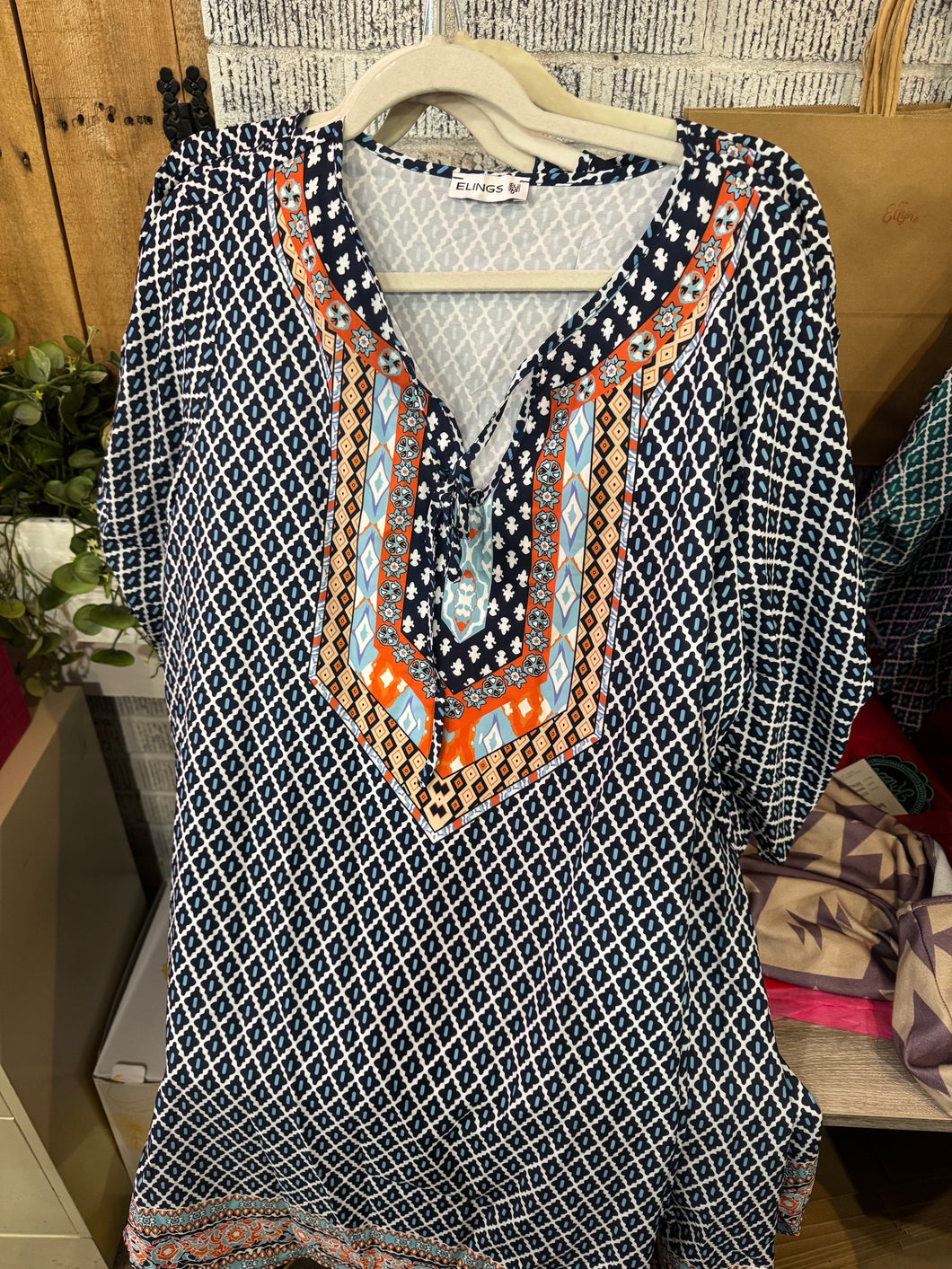 Annabelle Navy Dress (Curvy)