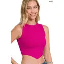 V-Line Hem Tank Top