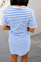Load image into Gallery viewer, Stripe T Shirt Dress| S-XL

