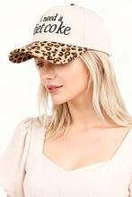 Load image into Gallery viewer, I Need A Diet Coke Two Tone Canvas Cotton Cap
