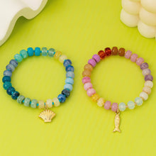 Load image into Gallery viewer, Nautical Multi-Color Beaded Bracelet Set | 80B1703
