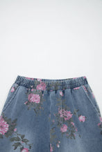 Load image into Gallery viewer, Floral Denim Jeans
