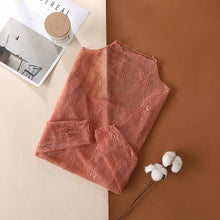 Load image into Gallery viewer, Floral Lace Sheer Mesh Layering see through Top

