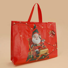 Load image into Gallery viewer, 12PCS - Santa Christmas Message Printed Reusable Gift Bags
