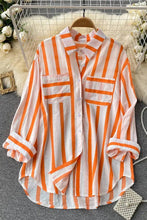 Load image into Gallery viewer, Striped Button-Front Shirt
