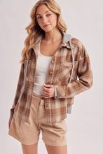 Load image into Gallery viewer, ZIPPER FRONT QUILTED PUFFER VEST CONTRAST HOODIE VEST
