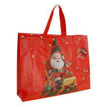 Load image into Gallery viewer, 12PCS - Santa Christmas Message Printed Reusable Gift Bags
