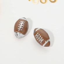Load image into Gallery viewer, Football Stud Earrings

