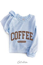 Load image into Gallery viewer, COFFEE WEATHER Thermal Vintage Pullover
