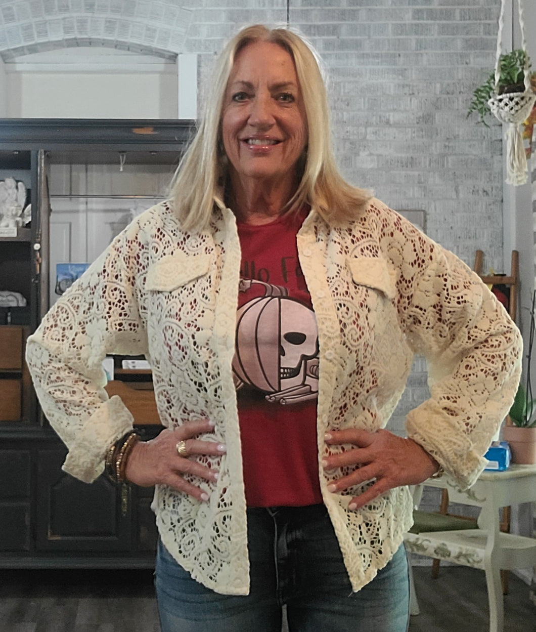 Crochet Lace Shacket