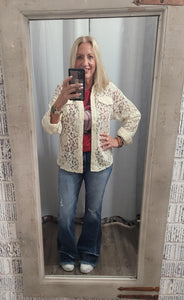 Crochet Lace Shacket