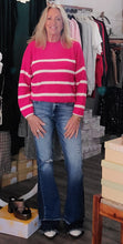 Load image into Gallery viewer, Waffle Stripe Sweater
