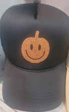 Load image into Gallery viewer, Pumpkin  Glitter Cap
