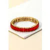 Load image into Gallery viewer, Baguette Stretch Bracelet
