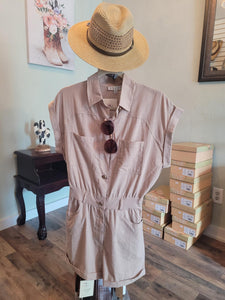 Taupe Romper
