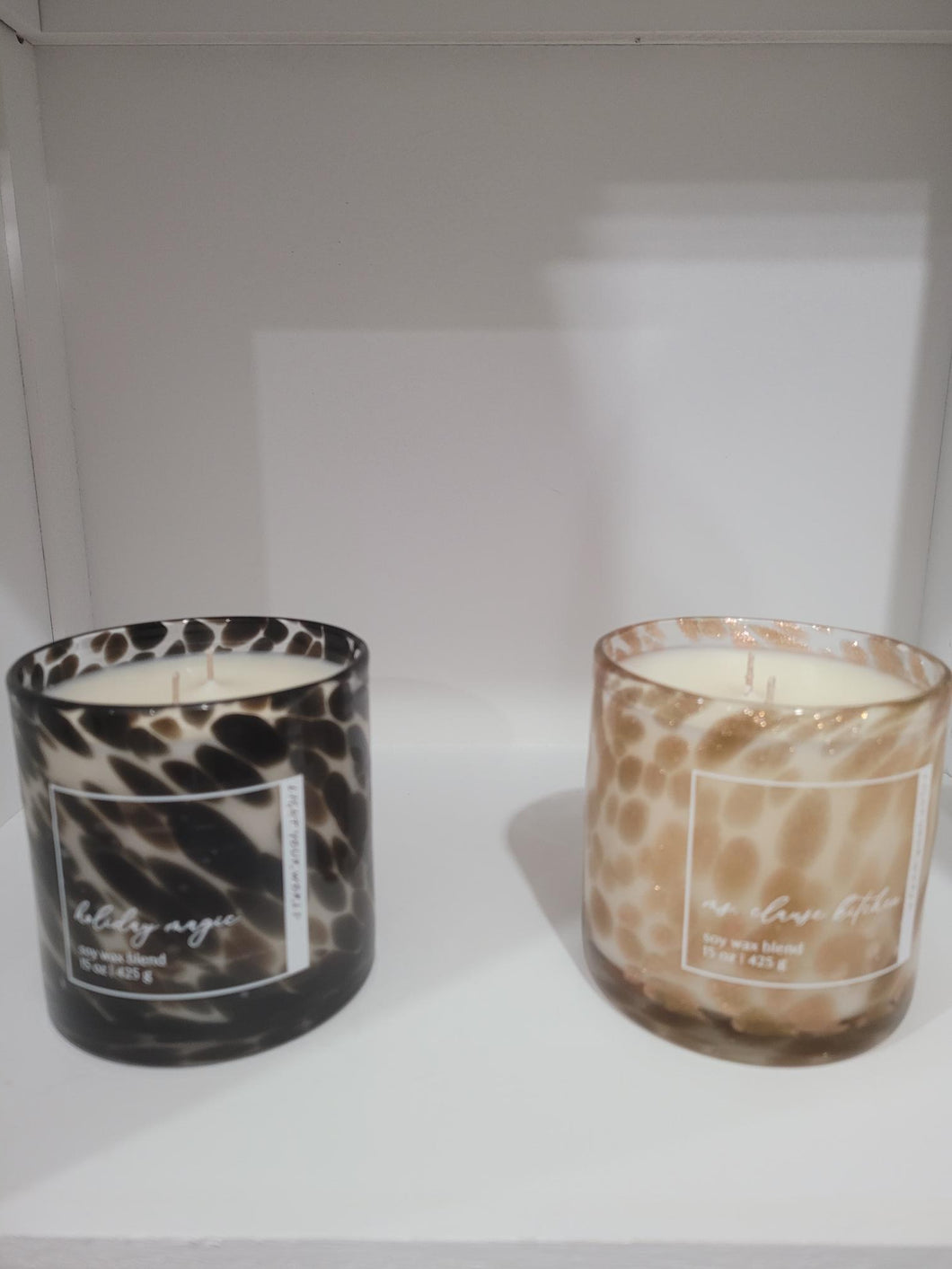 Light Your World 15 oz Hand Blown candle