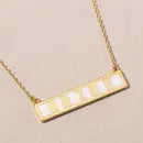 Bride Tag Necklace