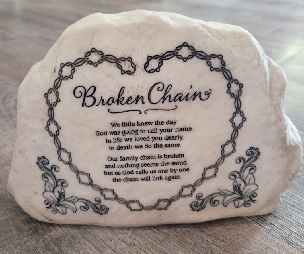 Broken Chain Garden Stone