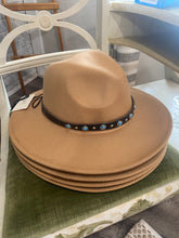 Load image into Gallery viewer, Western Fedora Hat
