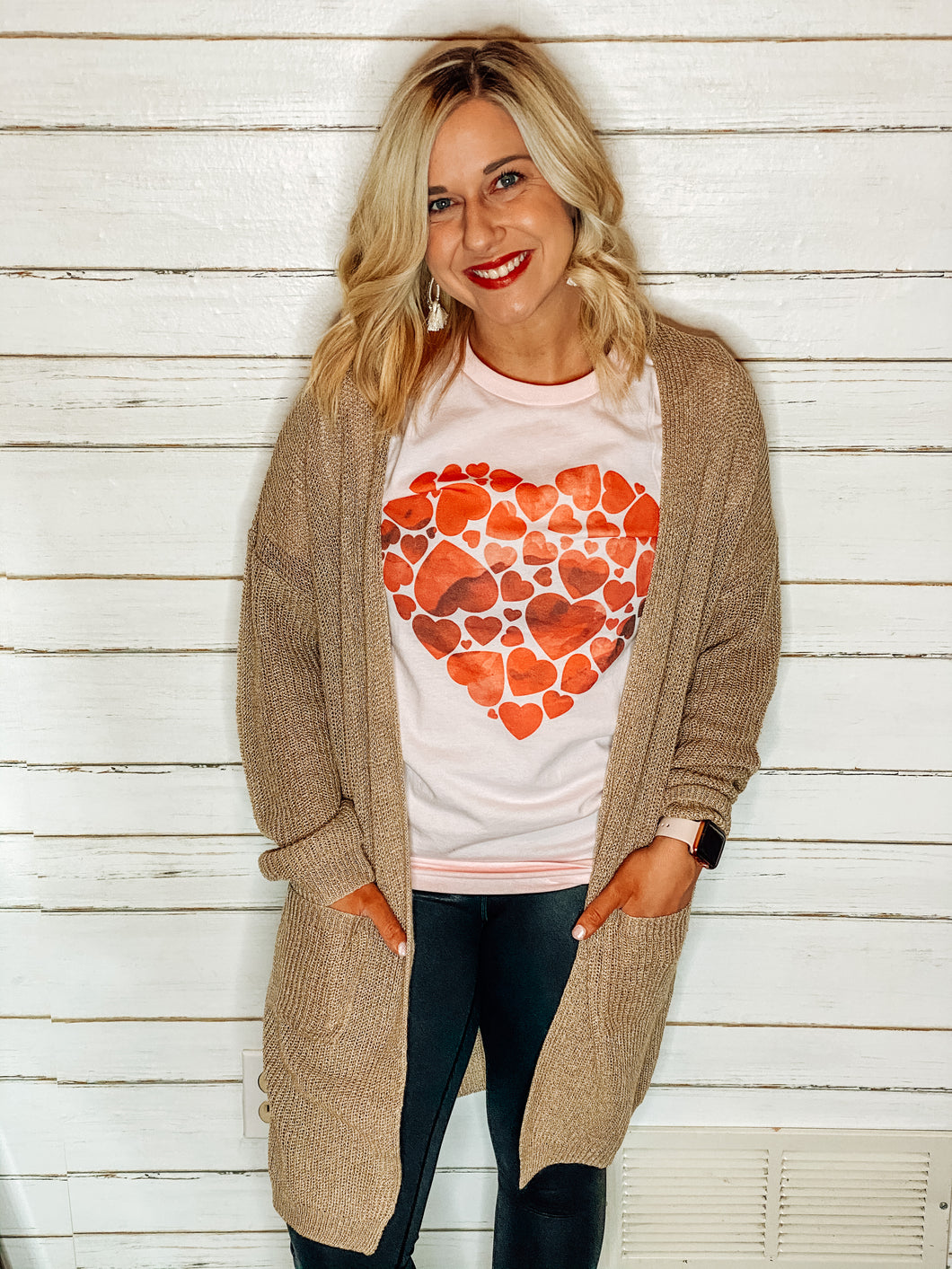 Hearts on Hearts Graphic Tee