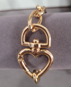 Heart Link Bracelet
